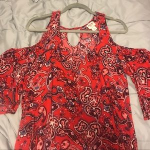 Mossimo - cold shoulder top